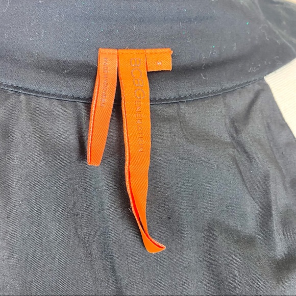 BCBGeneration Vest Black Cropped Button Down - Picture 7 of 9